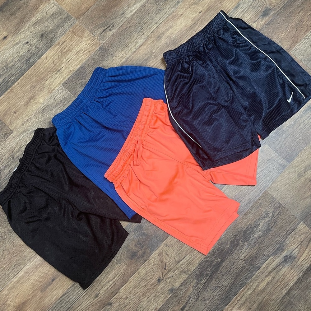New Mix Kids Shorts - Black, Blue, and Orange